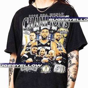 2003 NBA Champions Unisex T-Shirt, Basketball Fan Tee, Sports Shirt, Vintage Style Top, Retro Basketball Apparel