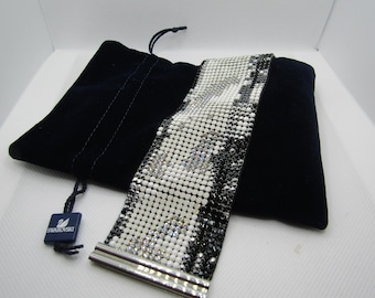 Pulsera vintage de cristal Swarovski, elegante joya con estilo, Swarovski auténtico