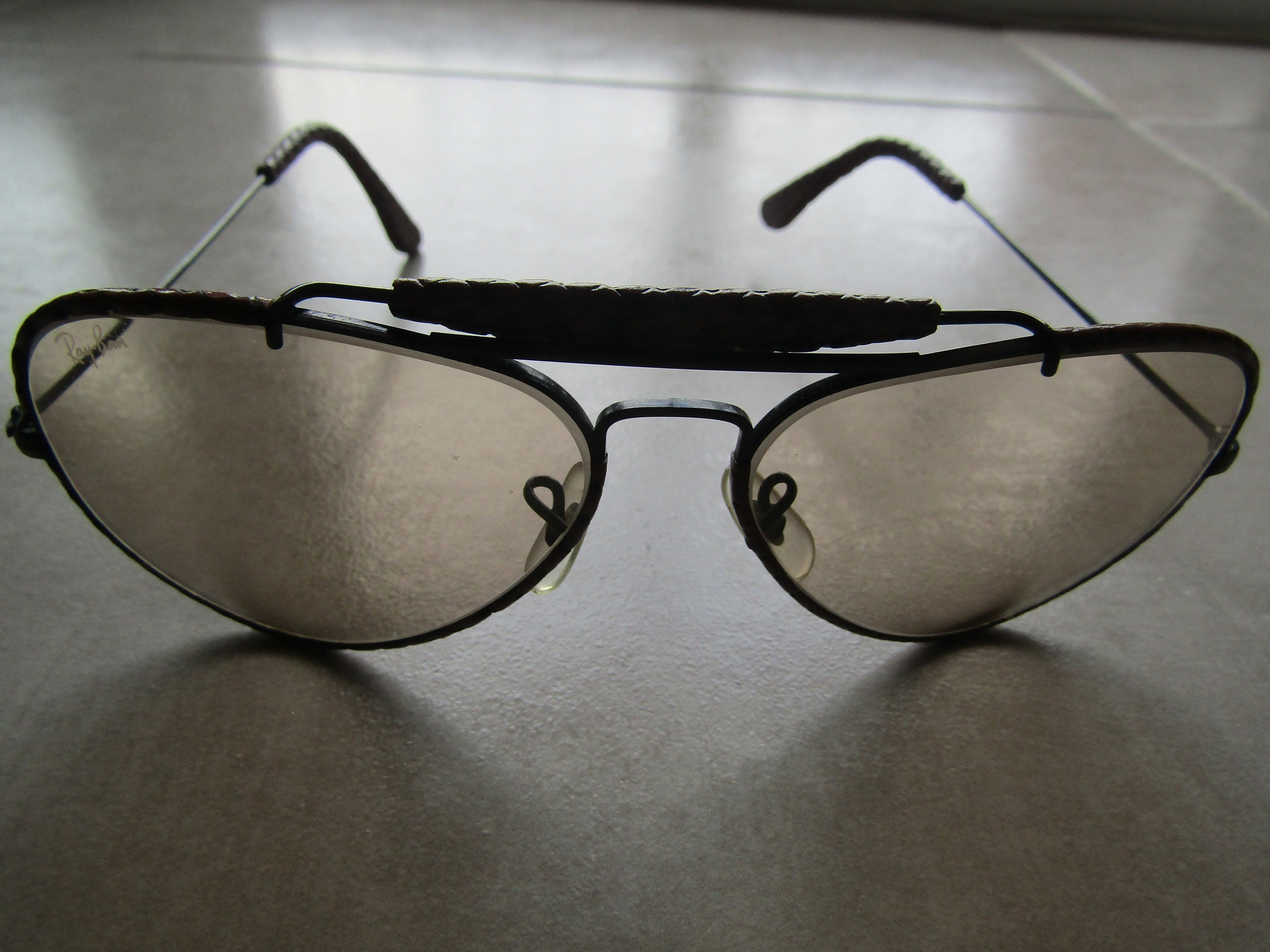 ヴィンテージレイバン　LEATHERS. BAUSCH ROME Ray Ban Large II Leathers Bausch & Lomb