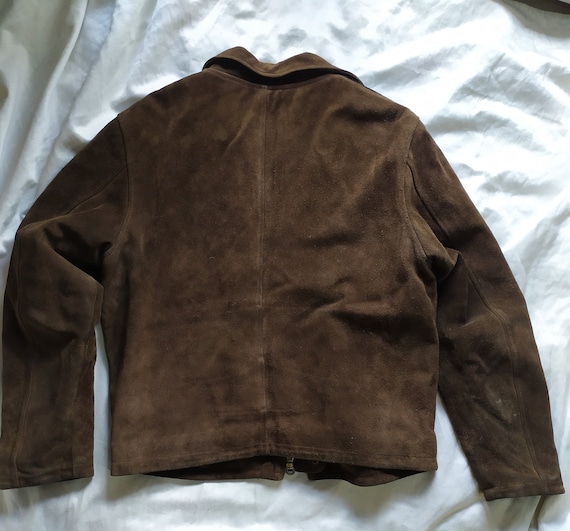 早い者勝ち 希少 レア DIESEL Suede Leather Jacket SOLD)Vintage Diesel suede leather jacket Tag show size M but