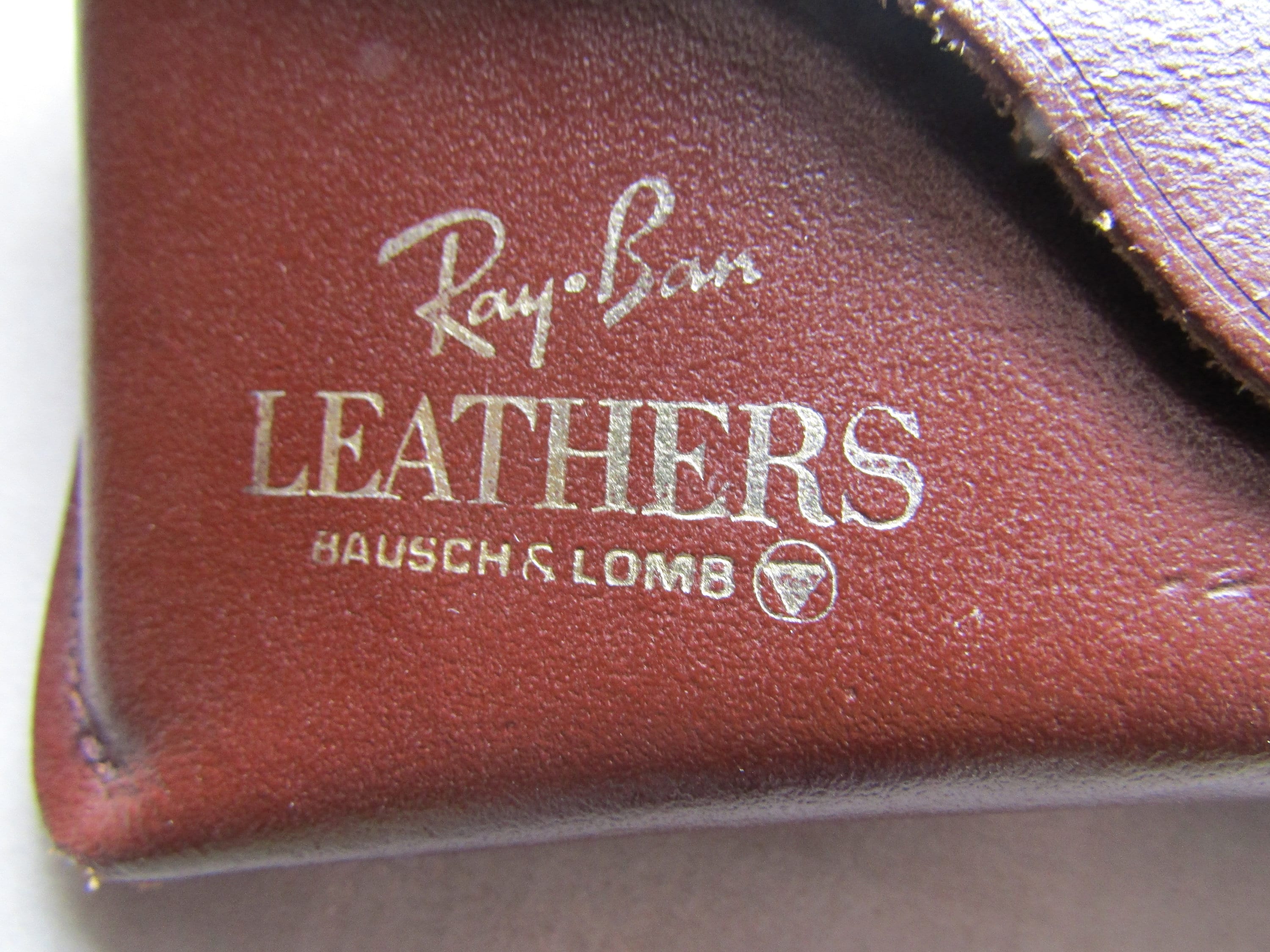 Vintage Ray-ban Leathers Sunglasses: Bausch & Lomb