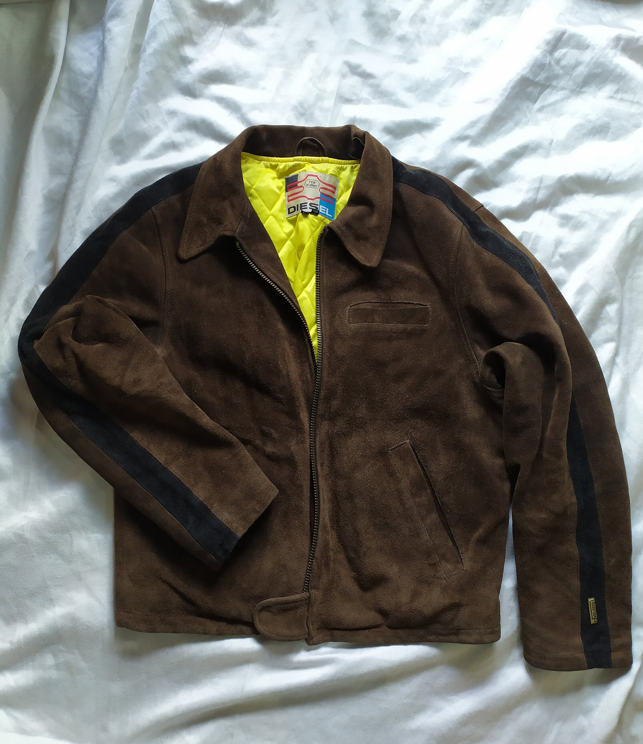 Vintage Diesel Leather Jacket - Etsy Vintage Diesel Leather Jacket - Etsy