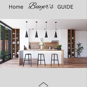 Real Estate Buyer Guide, Realtor Buyer Packet, Real Estate Template, first time home buyers