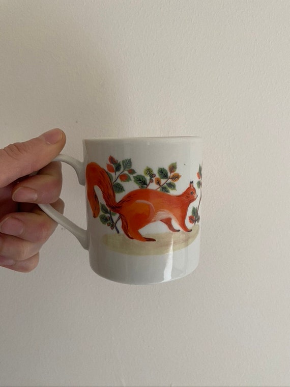 Lot De 2 Mugs Fragonard Multicolores - Occasion, Bon état, Décorés