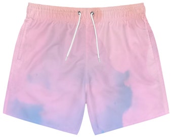 Taylor Swift Lover Mens Drawstring Shorts Swiftie Trunks Lover Eras Tour Merch Lover Clouds Pink Men Shorts Swim Trunk Boys Eras Tour Outfit