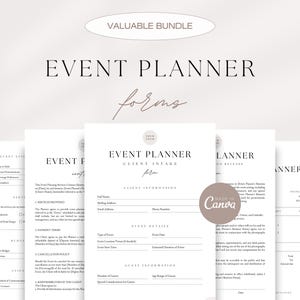 Event Planner Contract Bundle, Event Coordinator Services Agreement, Event Planning Contract Template, Event Organizer Contract