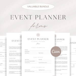 Event Planner Contract Bundle, Event Coordinator Services Agreement, Event Planning Contract Template, Event Organizer Contract