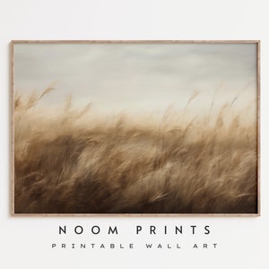 Landscape Abstract Wall Art Prints, Neutral Wall Art, Neutral Wall Decor, Aesthetic Wall Art, Beige Moody Rustic Neutral Earth Tone Wall Art