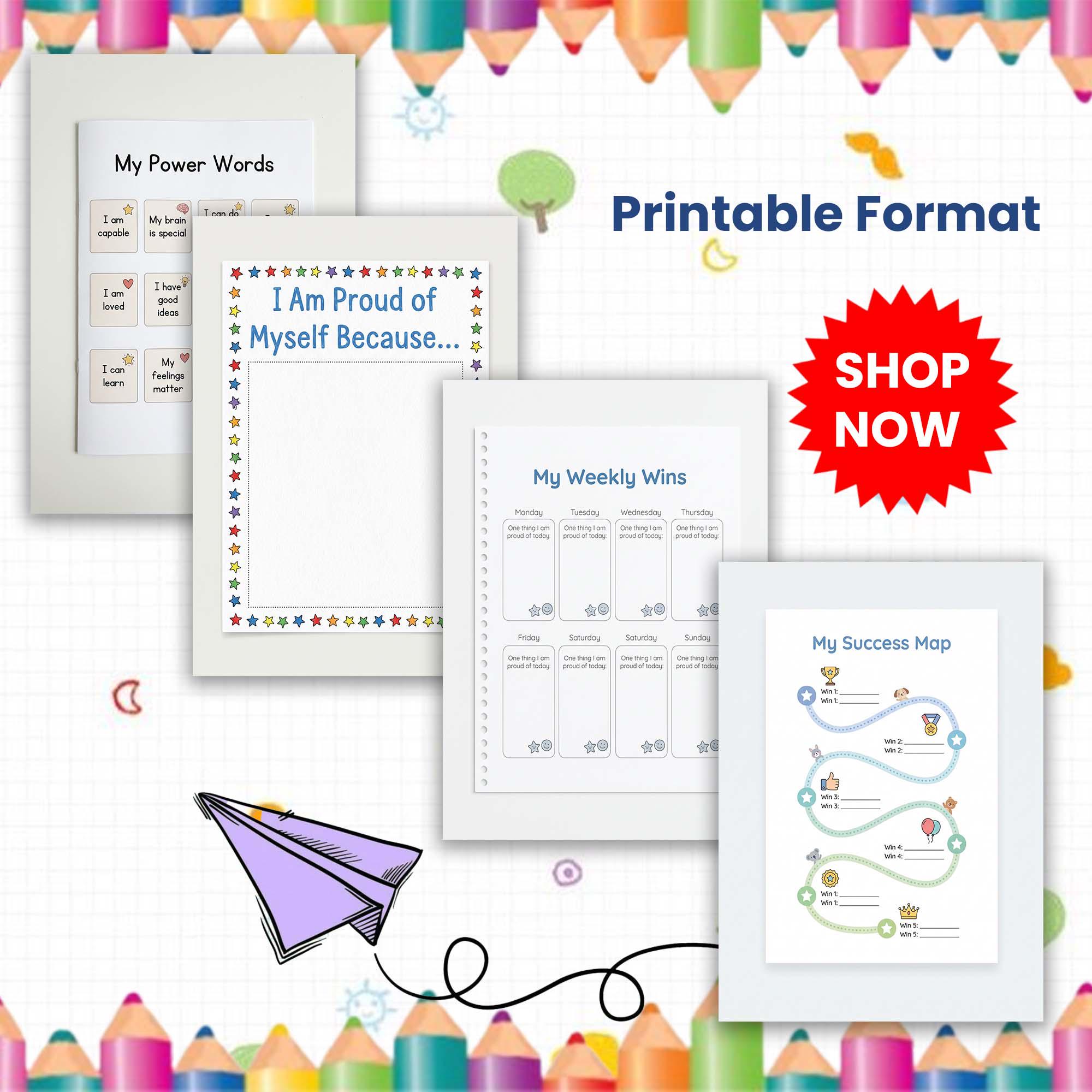 Children ADHD Executive Functioning Printables | Behavior Charts ...