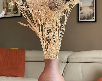 Vase Marah /Livraison gratuite/ Cadeau - Maison - mariage - Hôtel - Fleur - Nature - Bioplastique - Biodégradable - impression3D - Pot