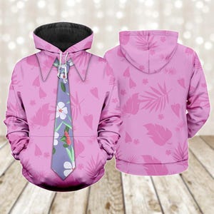 Halloween Nick Wilde Pink Cosplay Hoodie, Disney Zootopia 2 Costume Shirt, Animal Kingdom Sweatshirt, Disneybound Shirt, Cartoon Tee