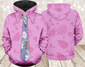 Halloween Nick Wilde Rosa Cosplay Hoodie, Disney Zootopia 2 Kostüm Shirt, Animal Kingdom Sweatshirt, Disneybound Shirt, Cartoon Tee