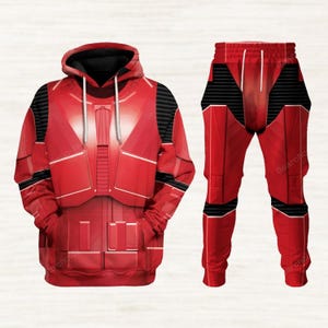 Sith Trooper Star Wars Cosplay Hoodie, Star Wars Jogger, Sith Empire Shirt, The Clone Star Wars Shirt Pants, Disney Costume For Him