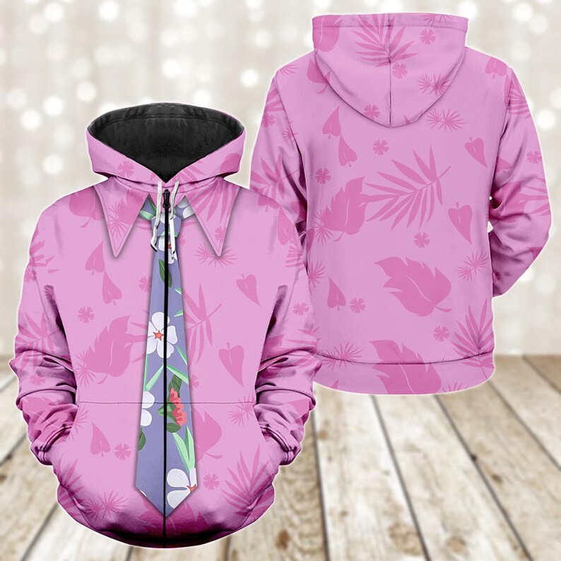 Halloween Nick Wilde Pink Cosplay Hoodie, Disney Zootopia 2 Costume Shirt, Animal Kingdom Sweatshirt, Disneybound Shirt, Cartoon Tee