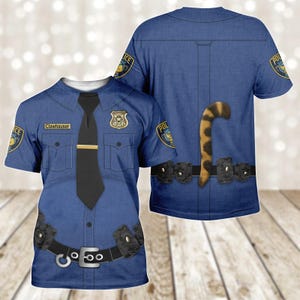 Halloween Clawhauser Cosplay Hoodie, Disney Zootopia Costume Shirt, Animal Kingdom Sweatshirt, Disneybound Shirt, Funny Cartoon Tee