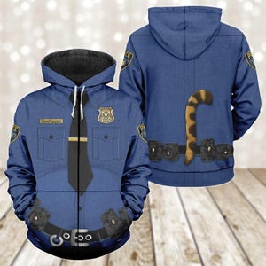 Halloween Clawhauser Cosplay Hoodie, Disney Zootopia Costume Shirt, Animal Kingdom Sweatshirt, Disneybound Shirt, Funny Cartoon Tee
