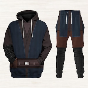 Anakin Skywalker Cosplay Costume Hoodie, Star Wars Jogger Pants, BB8 R2D2 Shirt, Skywalker Shirt, Disney Workout Pants For Him