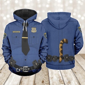 Halloween Clawhauser Cosplay Hoodie, Disney Zootopia Costume Shirt, Animal Kingdom Sweatshirt, Disneybound Shirt, Funny Cartoon Tee