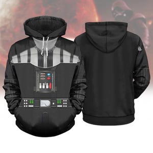 Darth Vader Cosplay 3D Hoodies, Star Wars Costume Top, Halloween Unisex Tshirt, Anakin Skywalker Sweatshirt Men, Galaxy&#39;s Edge Shirt