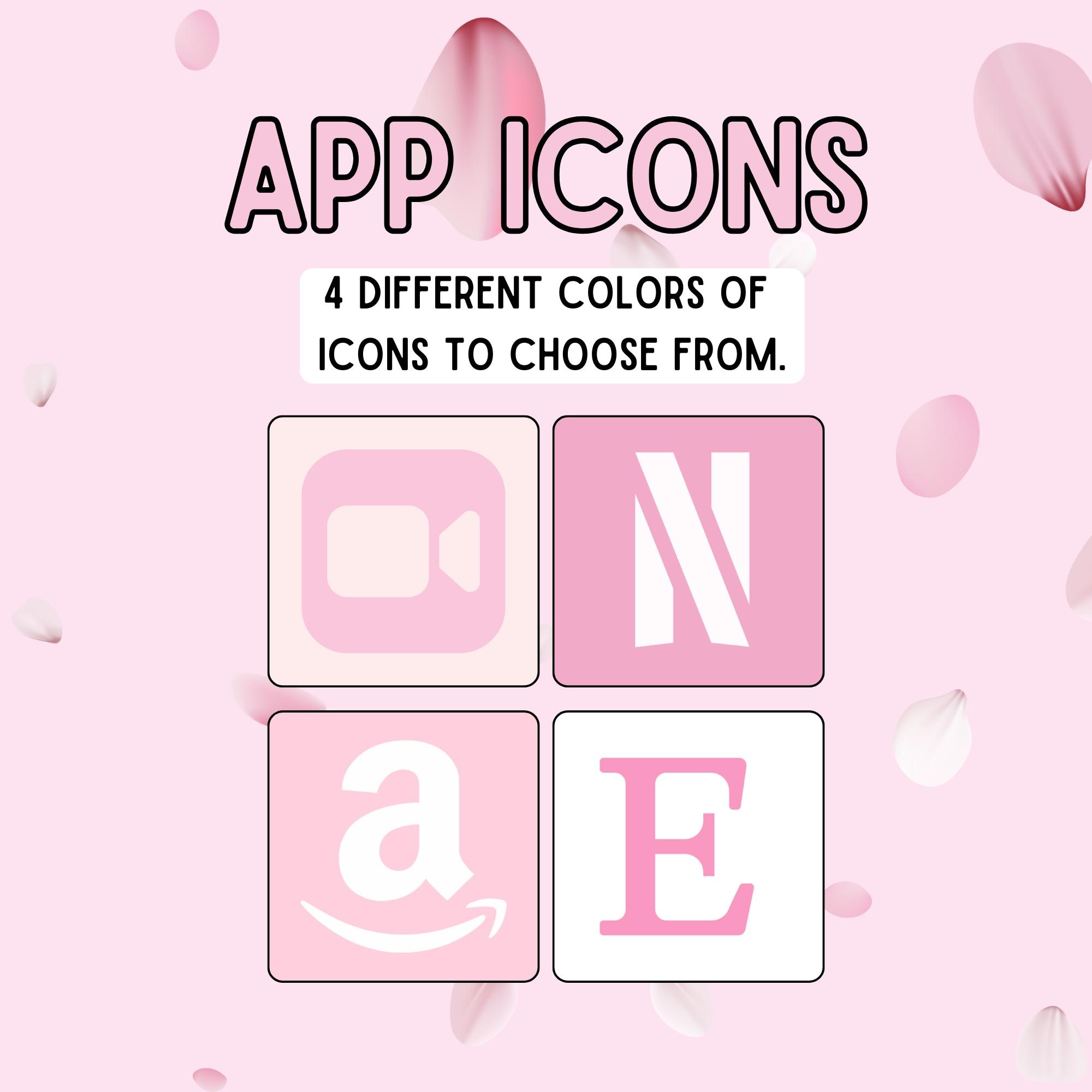 Pink Cherry Blossom Ios App Icons, Wallpapers & Widgets (digital ...