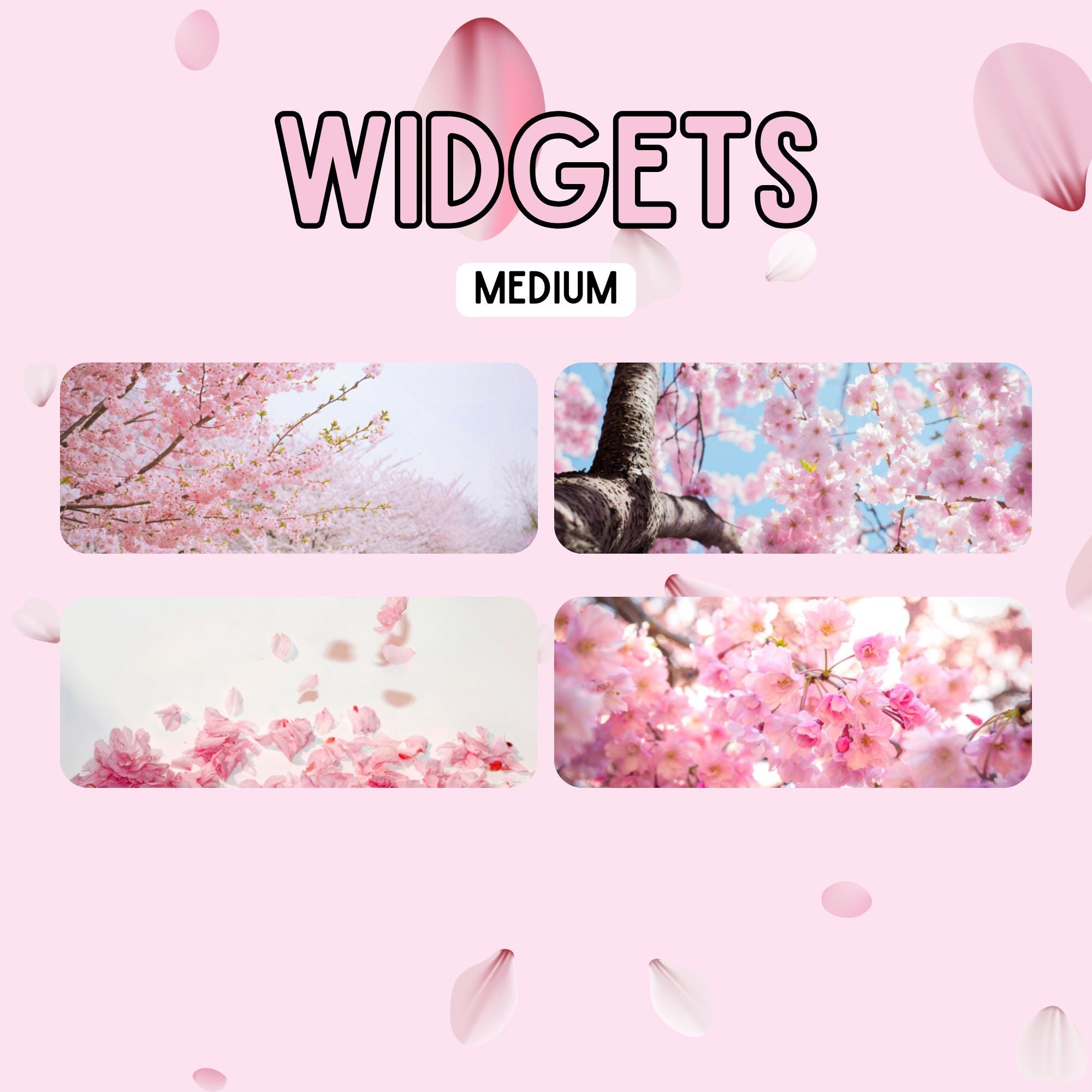 Pink Cherry Blossom Ios App Icons, Wallpapers & Widgets (digital ...
