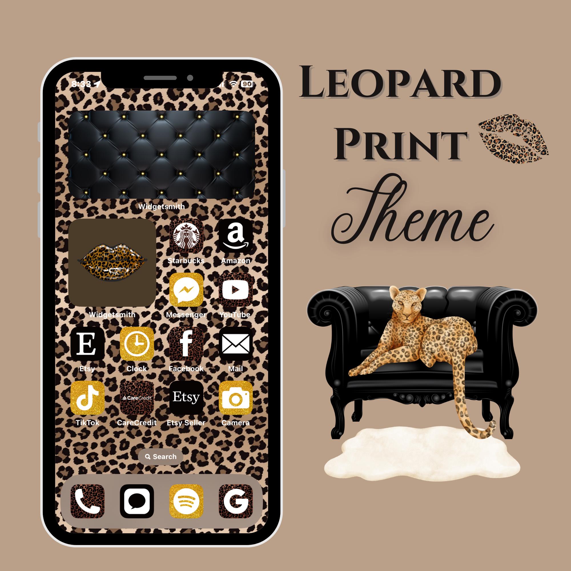 Leopard wallpaper phone - Etsy België, image size:2000x2000