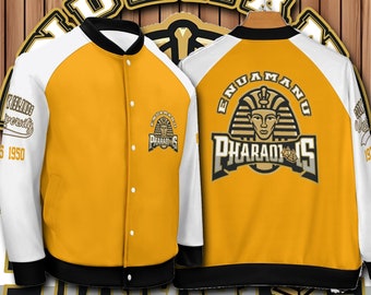 Enuamanu Pharaohs Cook Islands University Fantasy Team Men's Baseball Jacket