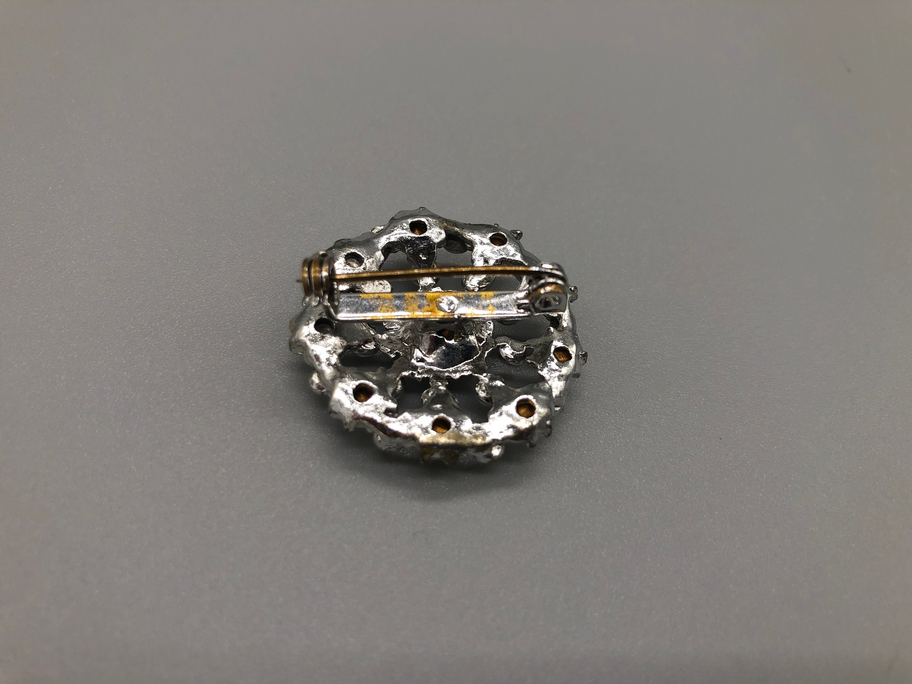 Grande Cristallo Smaltato Arcobaleno Libellula Spilla Scialle Pin Gioielli In Stile Vintage - Foto 10