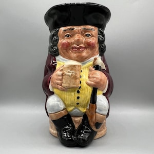 Vintage Royal Doulton Jolly Toby Toby Jug | Royal Doulton Jolly Toby Jug | Hunter Toby Jug | Large Jolly Toby Royal Doulton Toby Jug | 1552