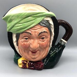 Vintage Royal Doulton Sairey Gamp Toby Jug | Royal Doulton Sairey Gamp Toby Jug | Sairey Gamp Toby Jug | Royal Doulton Toby Jug | 1340