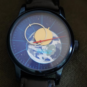 Vintage watch Raketa Copernic, moon watch, mechanical watch, gift for men, Copernicus watch, Kopernic, wedding watch
