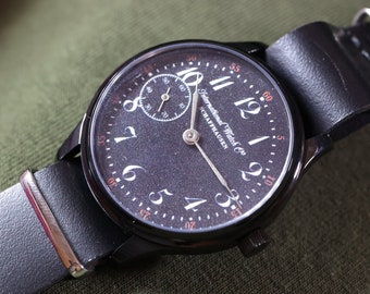 Vintage Sovjet-horloge Molnija IWC 3602 Sovjet-militair horloge