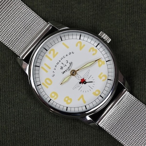 Vintage watches Pobeda Shturmanskie - mens wrist watch, gift shops, mens gift, Mechanical watch, Military watch, gift shop. Aviation watch