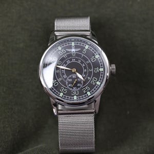 Vintage watches Pobeda Shturmanskie - mens wrist watch, mens gift, Mechanical watch, Military watch. Aviation watch
