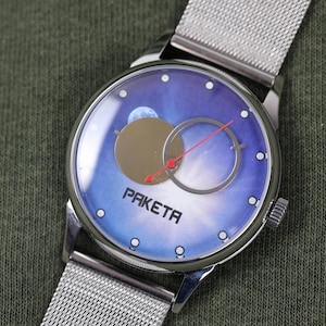 Space watch Raketa COPERNICUS, montre vintage, collectible watch, Moon watch, Mens watch, Mechanical watch.
