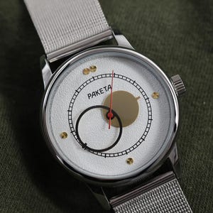 Vintage watch Raketa COPERNICUS, montre vintage, collectible watch, space watch, Moon watch, Mens watch, Mechanical watch.