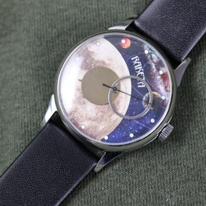Watch Raketa COPERNICUS, montre vintage, collectible watch, space watch, Moon watch, Mens watch, Mechanical watch.