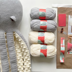 Jätte-bläckfiskvirkset: Nybörjarvänlig amigurumi med mönster och garn