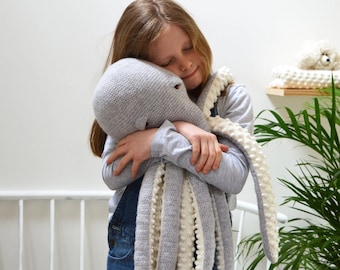 Giant Crochet Octopus Pattern: Amigurumi Kids & Baby Toy (PDF Download)