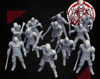 Clan Harkonnen - Oasis Imperium/ Premium 3D-gedruckte Fantasy-Tischminiatur 28mm 32mm