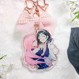 ALIEN STAGE (ALNST) Mizi x Sua Keychain with Bow