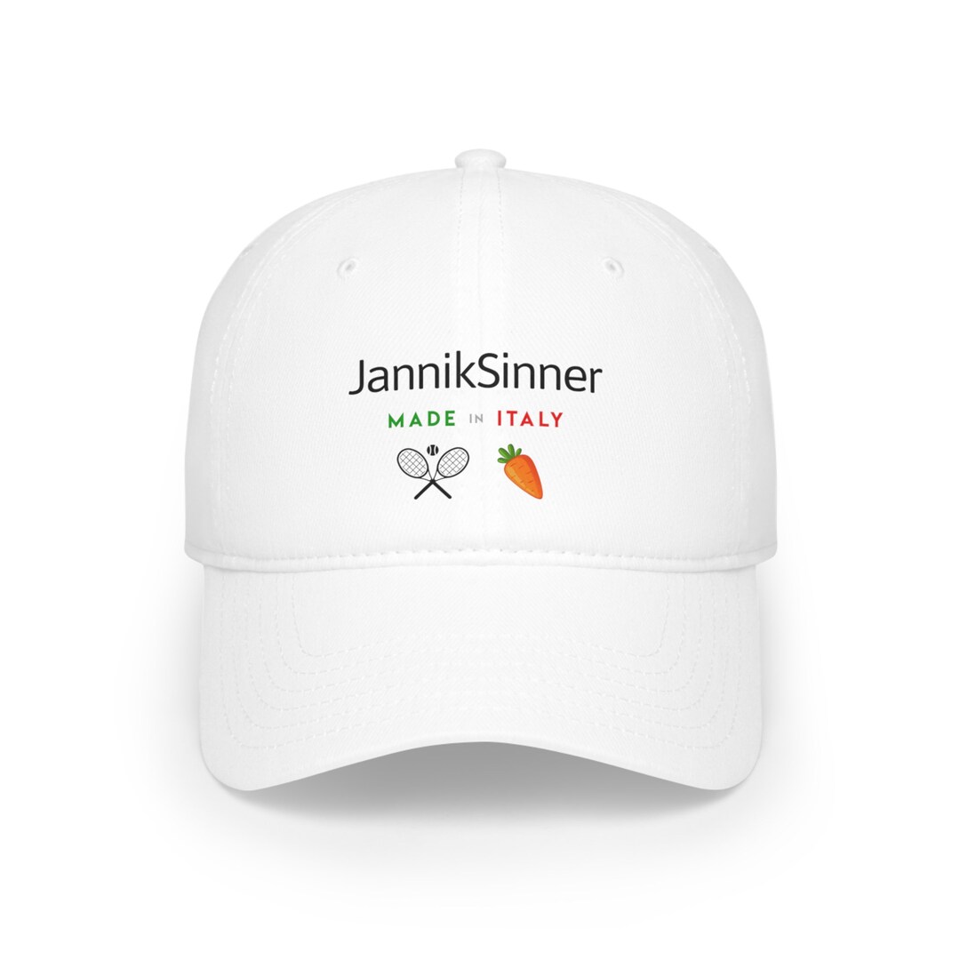 Basecap Jannik Sinner Style - Baseball Cap Verstellbar