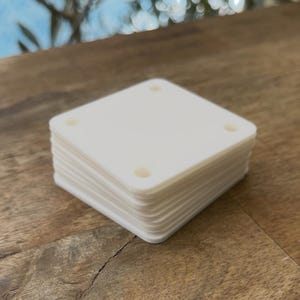 Kaartweeftabletten – Set van 10 duurzame weefkaarten voor tabletweven, inktweefgetouw, bandweven, handgeweven ambachten, vezelkunstbenodigdheden