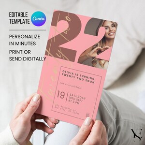 Digital Birthday Card Template – Simple, Playful & Customizable for Any Age