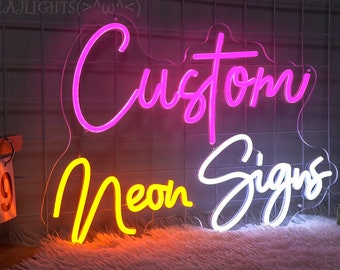Custom LED Neon Sign: Personalized Home & Business Decor