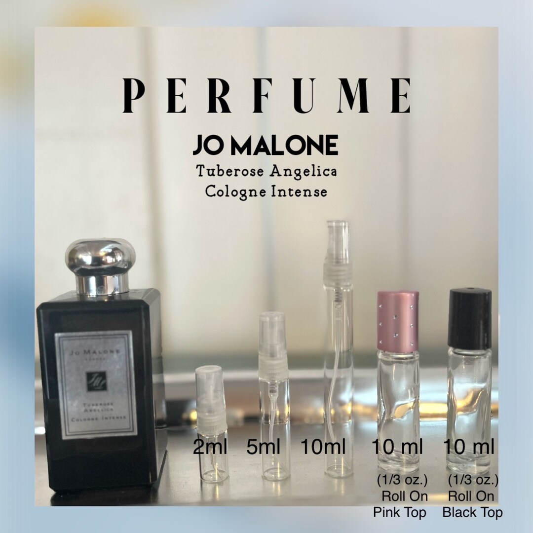 Sample Size Cologne 2-5-10ml JO MALONE Tuberose Angelica - Etsy