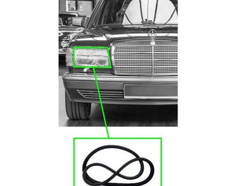 Sealing Gasket Headlight Lens fits for Mercedes W126 S-Class S SE SEL A1268260080