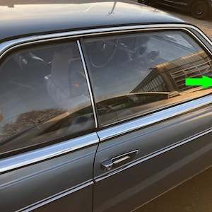 Sealing seal running rail suitable for Mercedes-Benz W123 C123 CE CD Coupé A1237200117