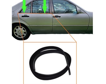 Sealing Rail Strip Brush Window Slot Side Window Fits Mercedes W140 C140 S SE SEL CL