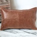 see more listings in the Leather Pillow Cover section